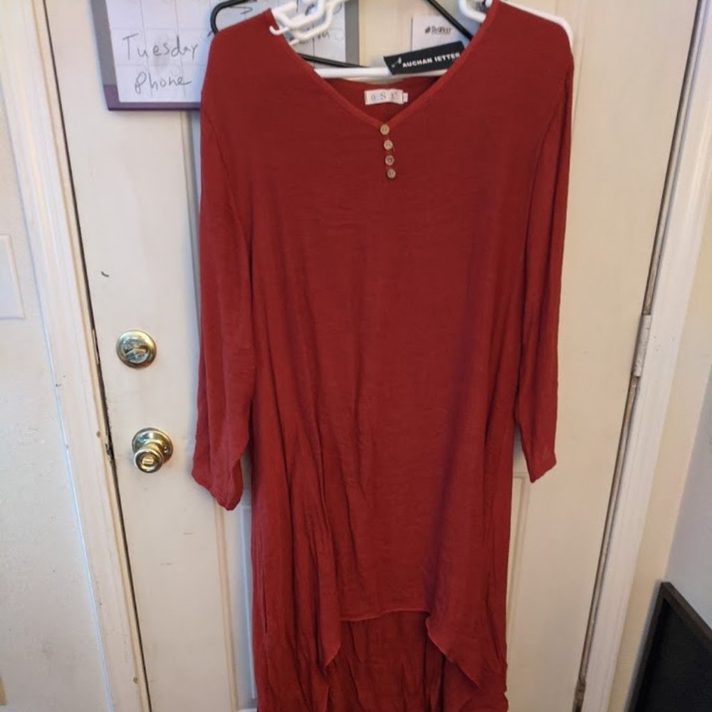 Summer Maxi Gauze Double Dress